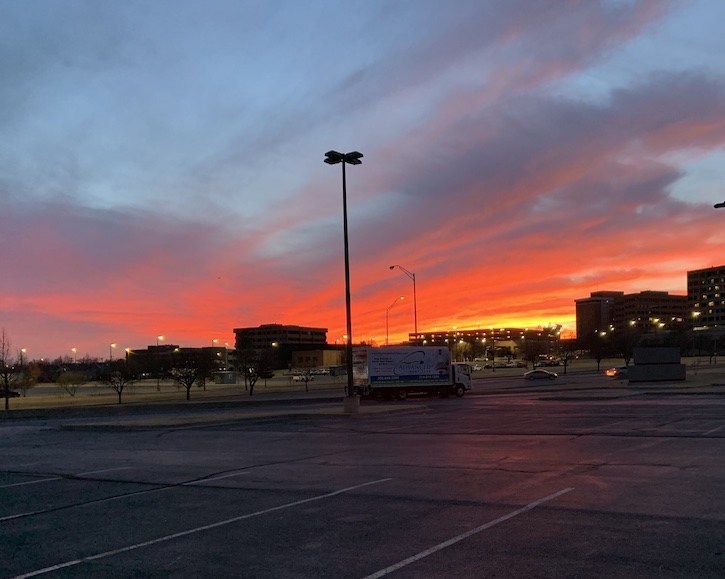 Oklahoma City sunset